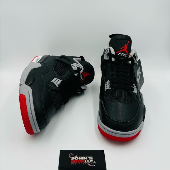 Jordan 4 Bred Reimagined, size 12 men\'s, basketball shoe, FVN5029-006 main image 9